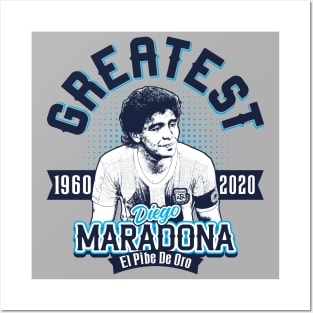 Maradona El Pibe De Oro Posters and Art